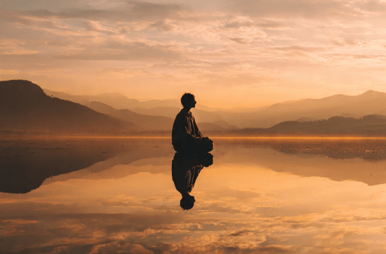 paying attention to yourself.